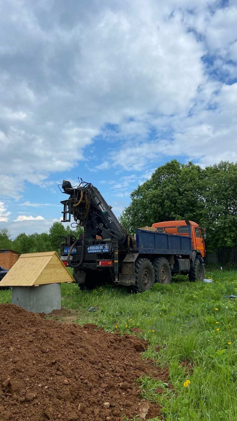 Колодец из 12 колец в Кузяево, Кузяево, Волоколамский